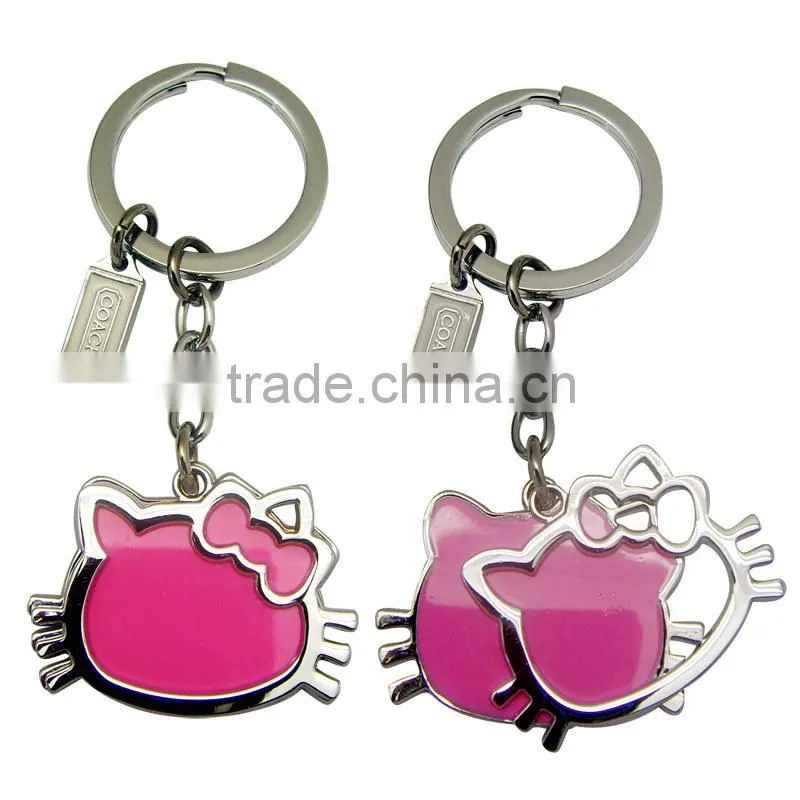 T-shirt custom metal enamel key holder