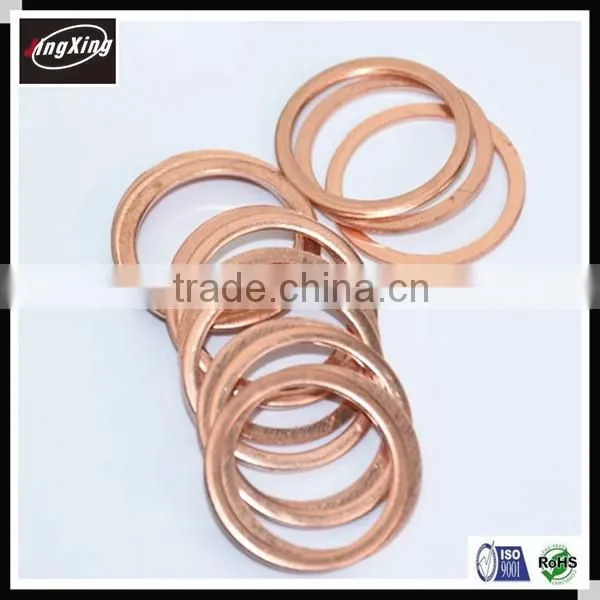 good price flat copper ring thin copper washer