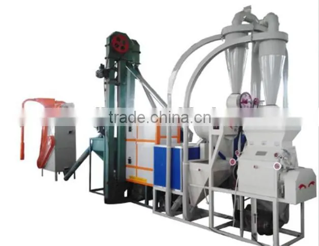 10t Wheat Flour Milling Machine