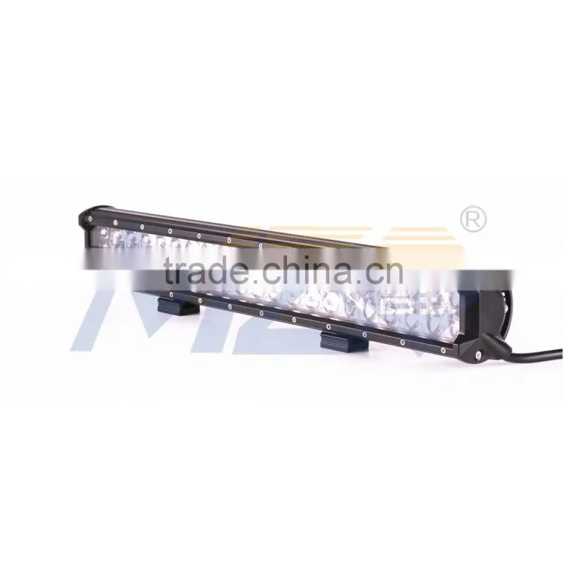 MZ China Factory direct 4D double row 126W die cast aluminum LED MINI Tractor Light Bars 4X4 LED JEEP auto driving light CE RoHS