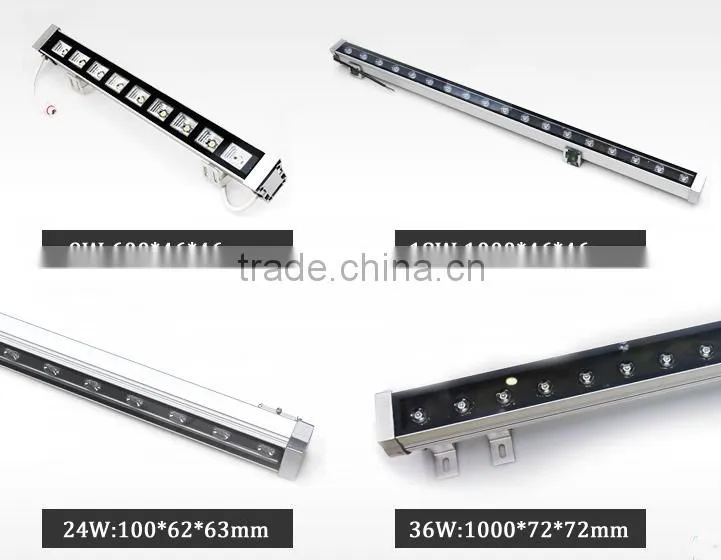 Powerful 110lm/w outdoor wall mounted led wall washer lights