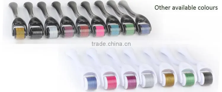 microneedle roller skin care therapy