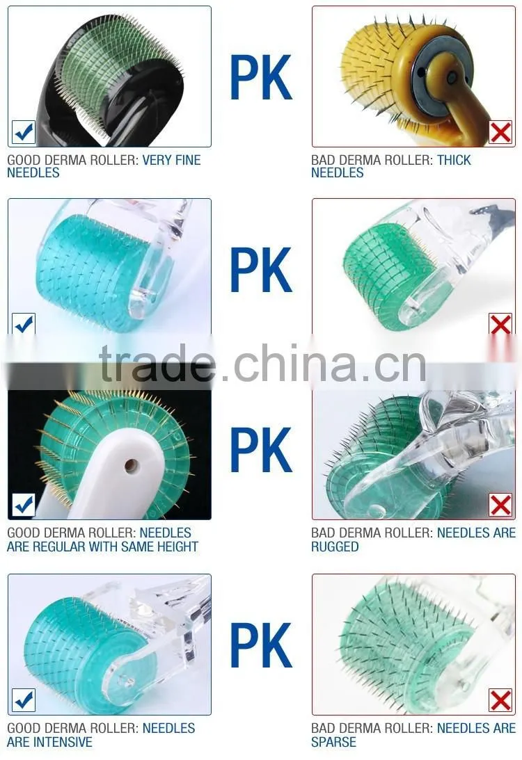 derma roller micro needle hot roller with ce /iso certificate