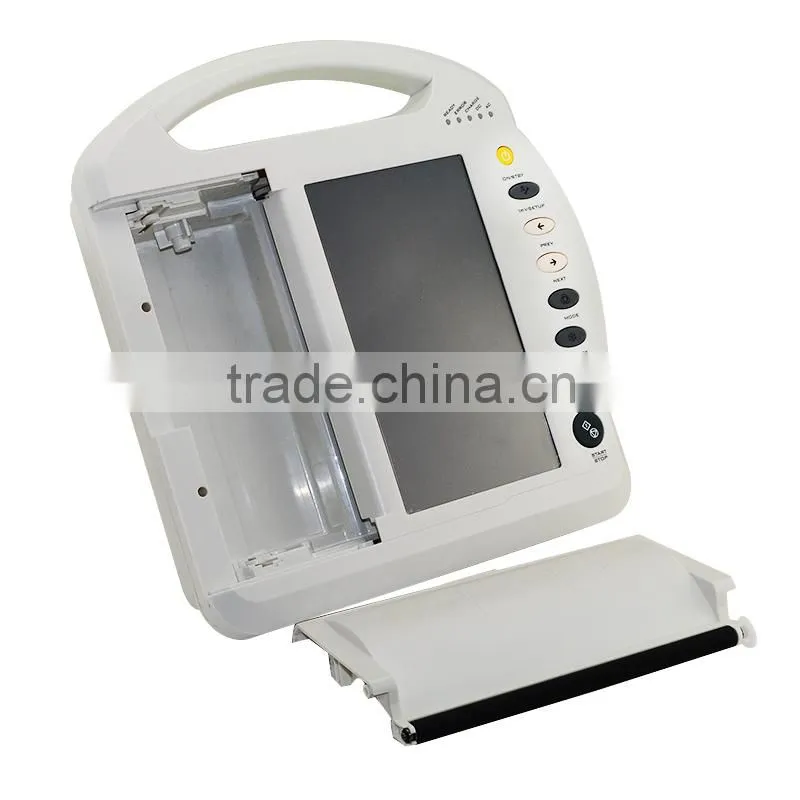 Handheld Touch Screen Digital 12 Channel 12 lead resting Electrocardiograph ECG Machine EKG monitor 1212A