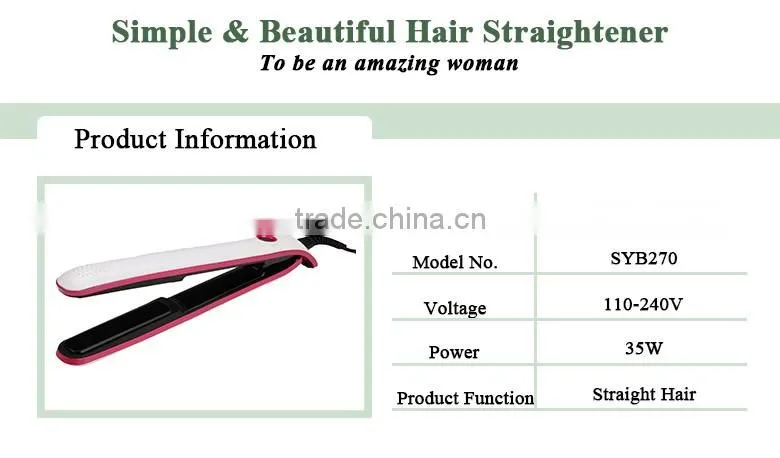 Beauty hair salon straightener china new innovative product