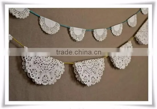New Style Assort colored paper Gold Foil Doilies Baking Cups doilies Baking Tool