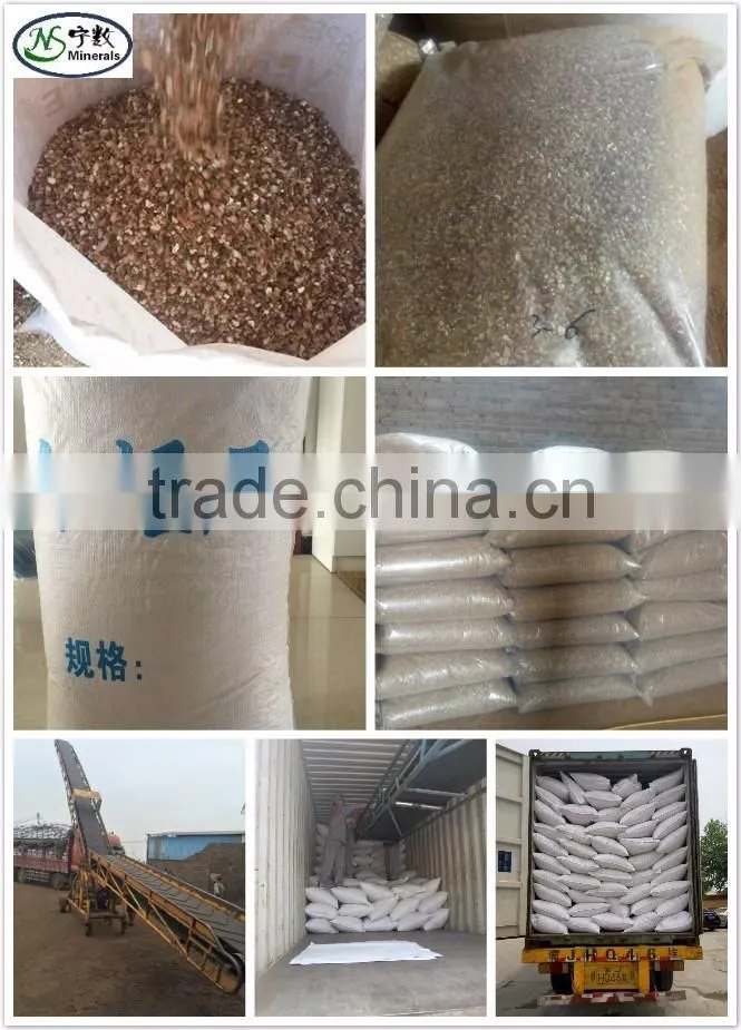 Hydroponic exfoliated vermiculite