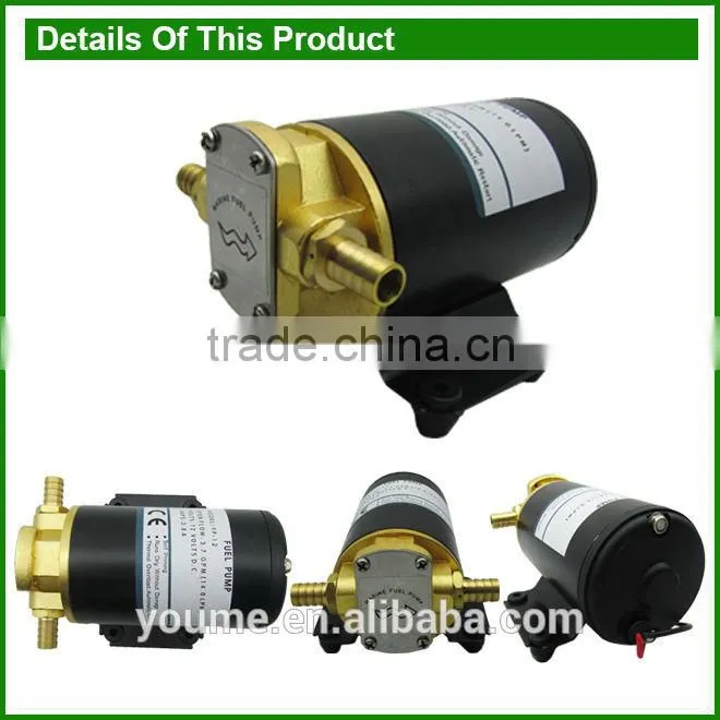 Singflo 24v dc electric mini gear oil pump
