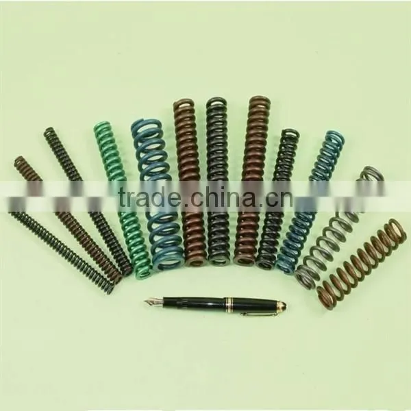 Nickel Plated Compression Ballpoint Pen Springs