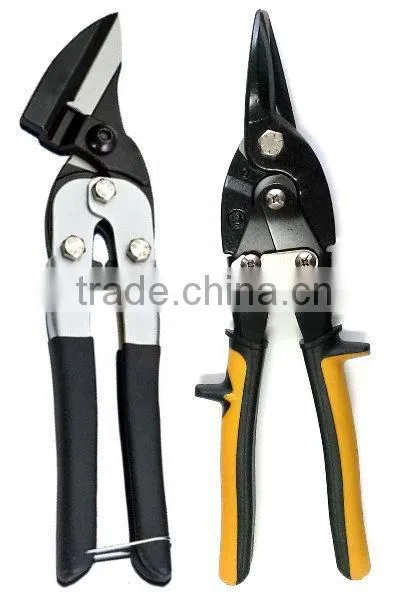 Straight Aviation Tin Snips and Offset Snips Set