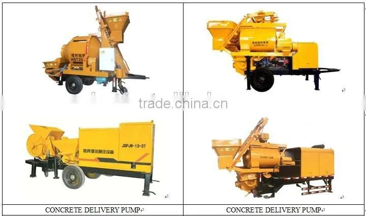 TF concrete pump on sale with concrete pump parts