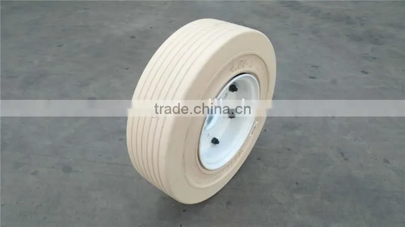 Solid Rubber Aircraft Trailer Tire 4.00-8/3.00D/3.75 being on sale