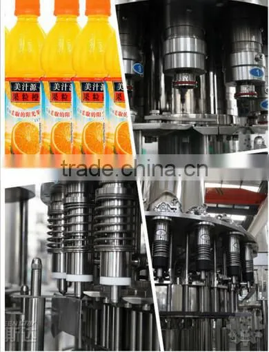 Automatic 3 in 1 juice filling machine/packing machine