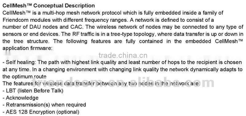 RF/wireless AMR (Automatic meter reading) mesh module for energy meter RS232/RS485,433MHz/475MHz