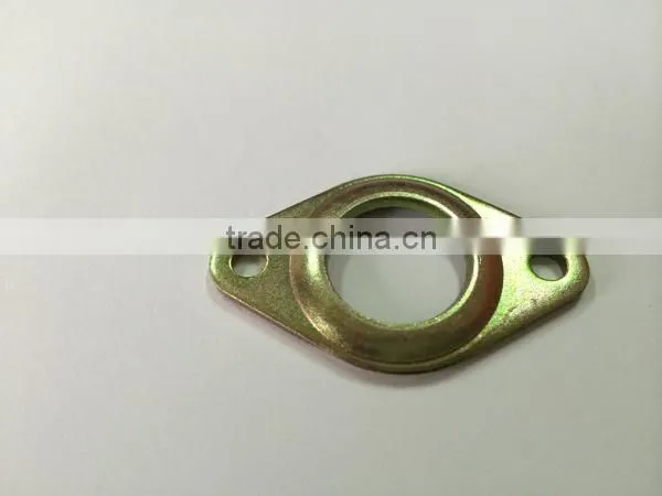 custom yellow zinc punching part and stamping part