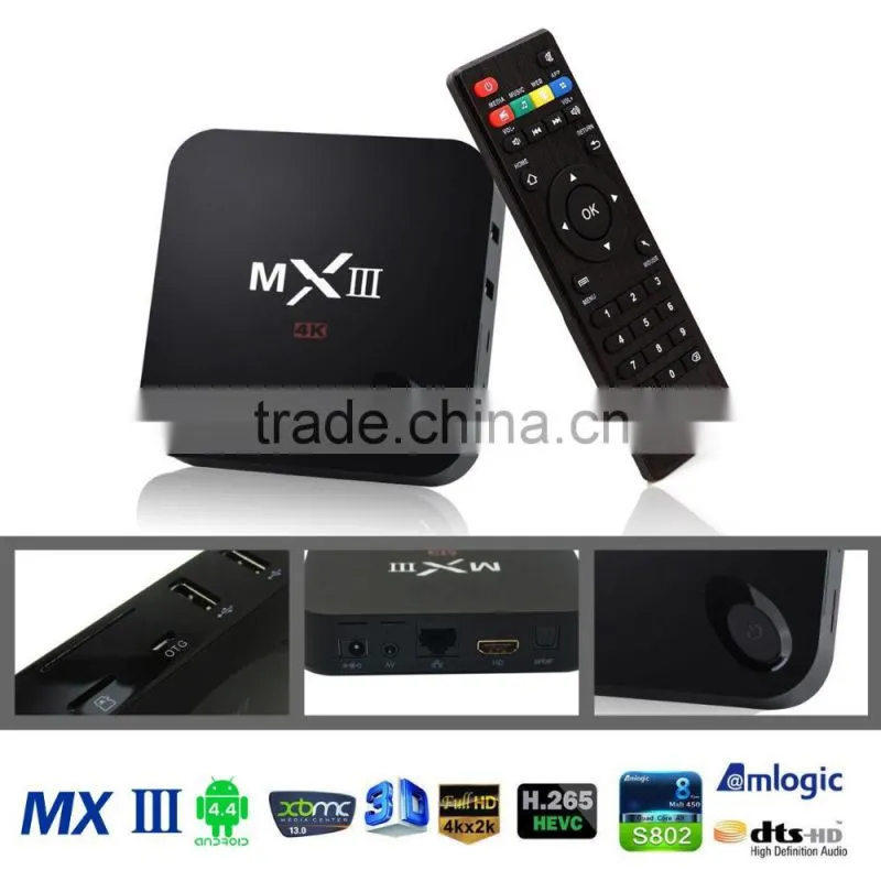 Modern new products dual core am logic 02 android tv box