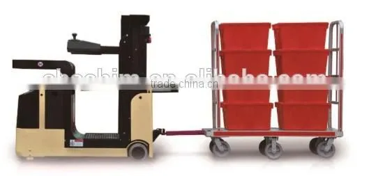 Cost Effective AC motor Curtis controller Electric tractor Order Picker stacker forklift