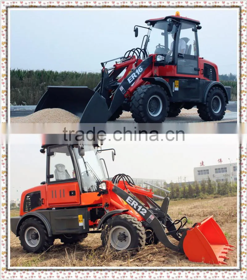 Everun Telescopic Wheel Loader ER1500 with Rops&Fops