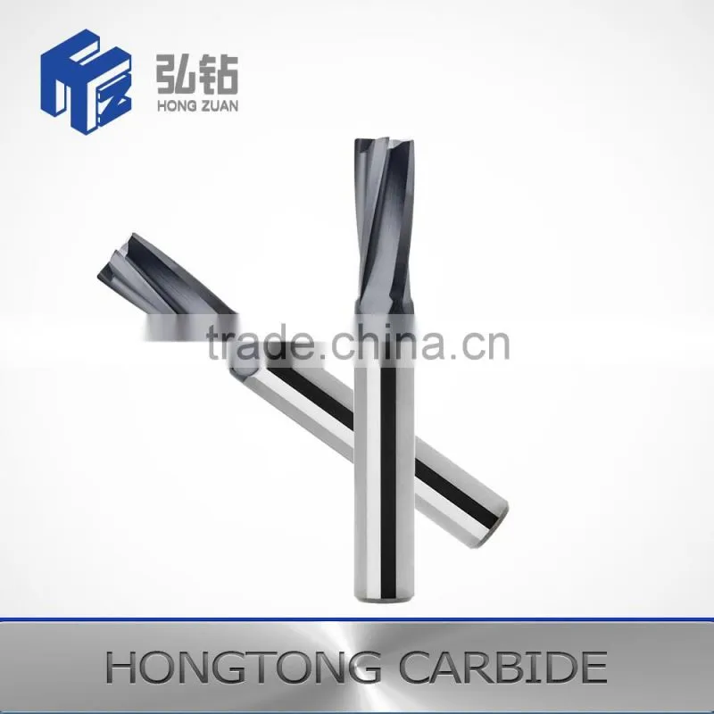 Precision cutting tools made of tungsten carbide end mills