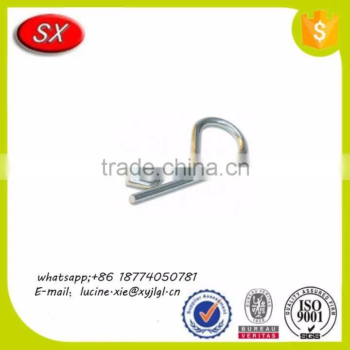 OEM Carbon Steel hardened R Type Spring wire lock/Cotter Pins
