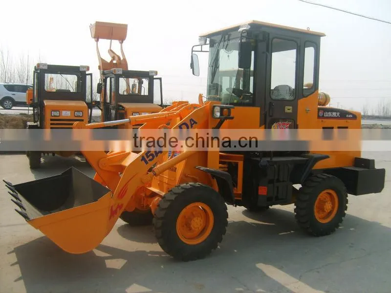 1.5T Mini Front Wheel Loader For Sale ZL-15