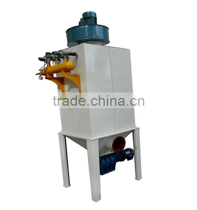 High pressure pulse dust collectordedusting device for soybean