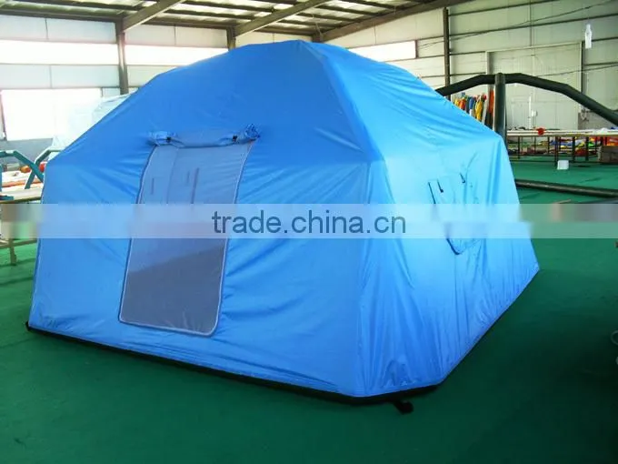 (ce) Korea pvc flexible inflatable camping tent