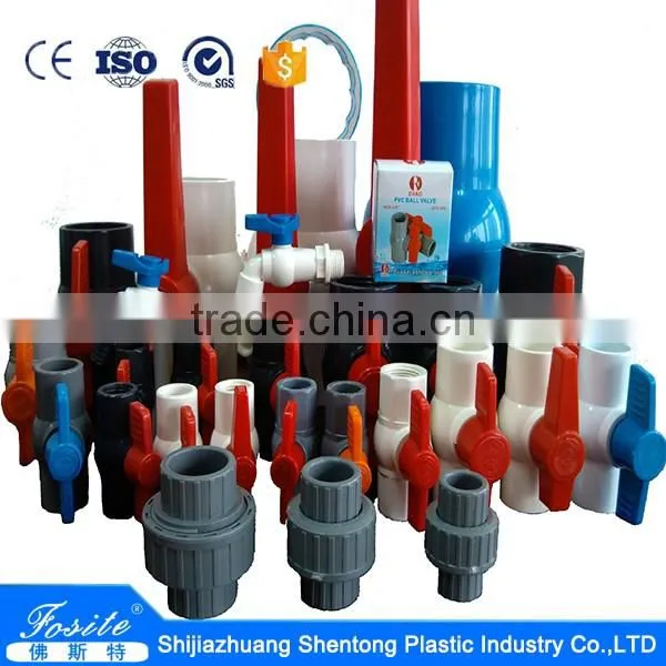 Supply single union cpvc ball valve 1/2"-2" inch