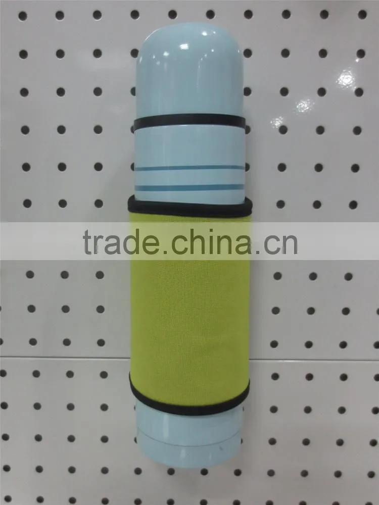 Neoprene Cup Bottle Sleeve With Magnet And Carabina