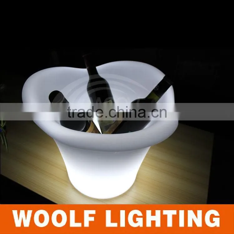 Decoration Bar LED Lighting Illuminated Flower Pot