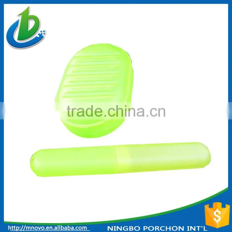 2016 new products products with PVC bag toothbrush toothpaste travel kit