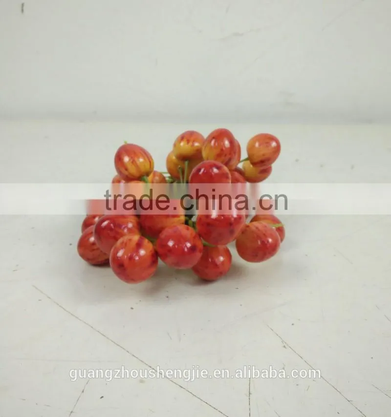 fake waxberry fake cherries artificial fruits for decoration