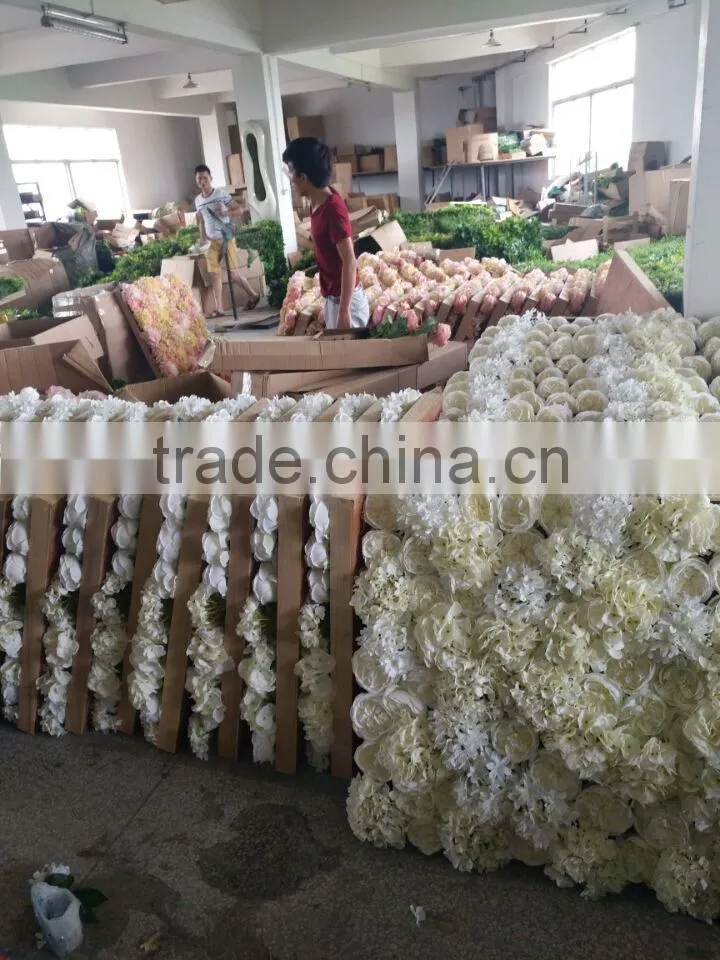 Artificial peach flower backdrop