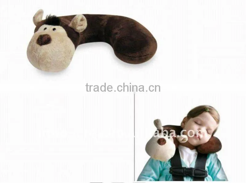 Travel Buddies Plush Children's Neck Pillow - Giraffe
