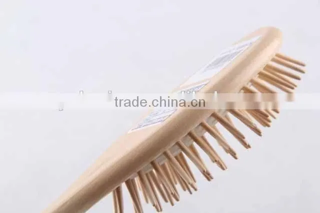 82 holes wooden comb/message hair brush