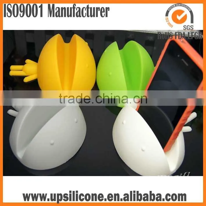 2014 Creative mouth design anti-slip silicone cell mobile phone holder funny cell phone holder for desk