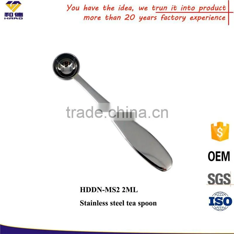 China Factory Made 2 ML Stainless Steel Tea Spoons