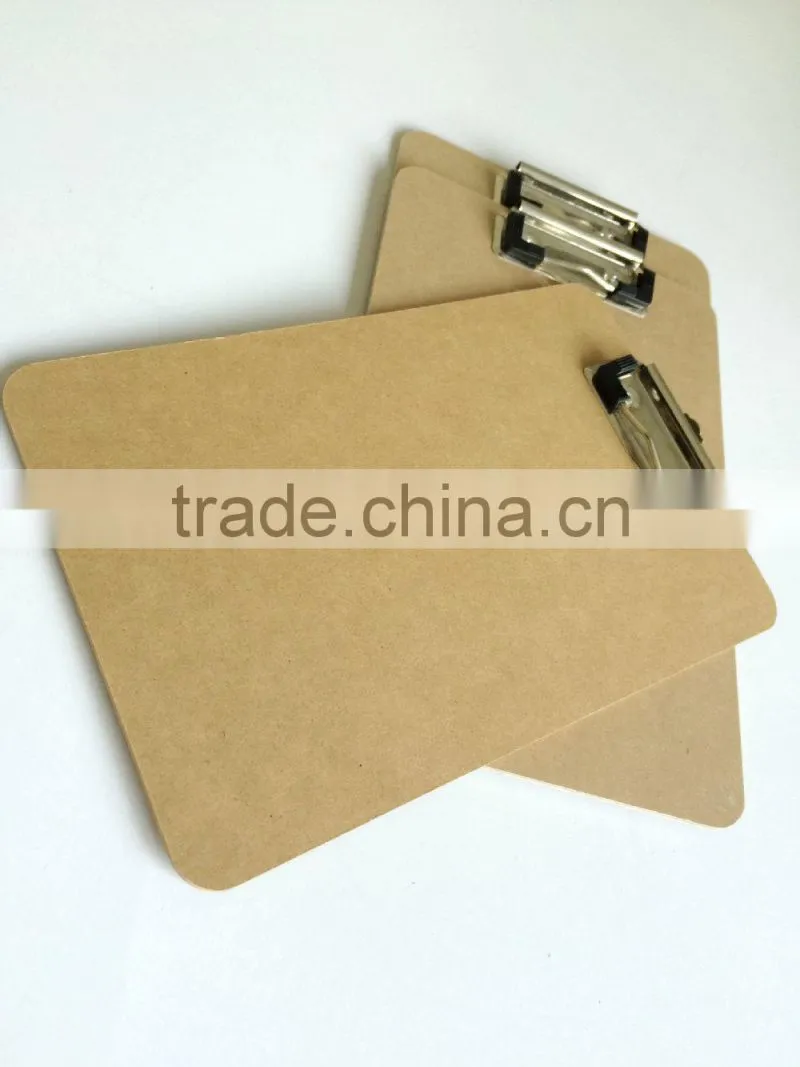 A3 MDF flat clamp clipboard