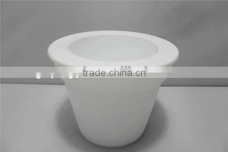 beautiful pot garden plastic LED flower pot