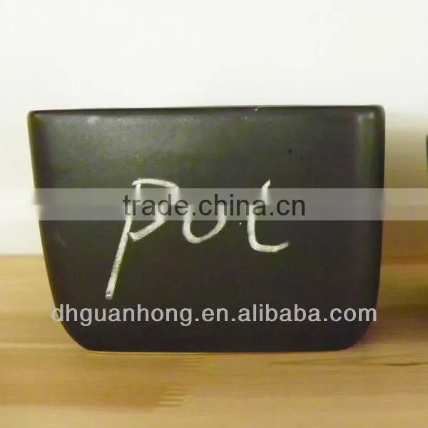 chalkboard coating ceramic flower pots wholesale