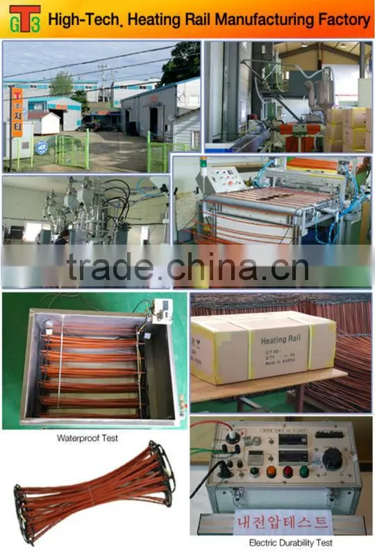 High Efficiency Easy Installation Floor Heating Self Regulating Heating Cable(Heating Rail)