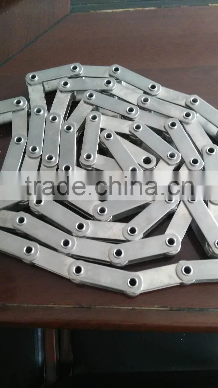 304 Stainless steel hollow pin conveyor chain for food conveyor