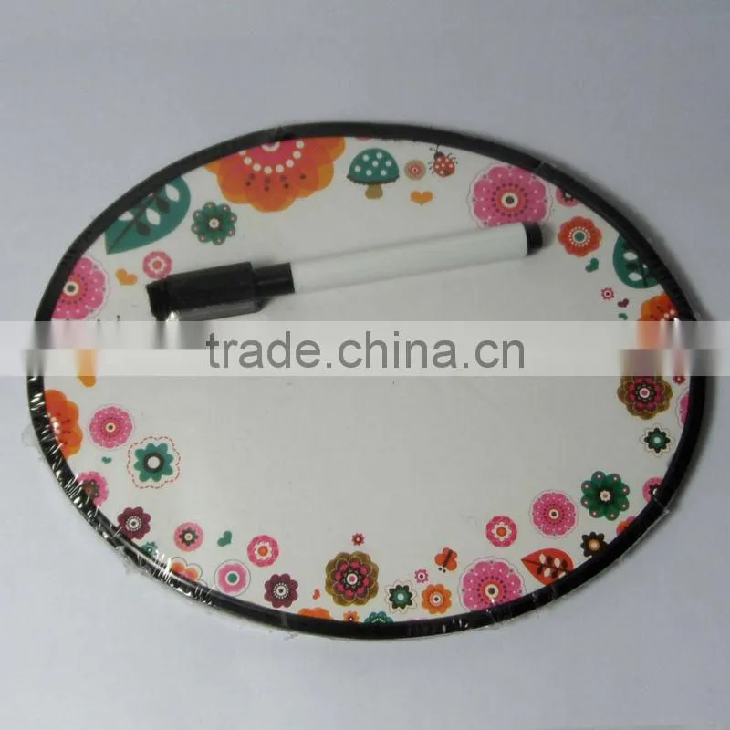 2013 hot selling cheap oval children white board