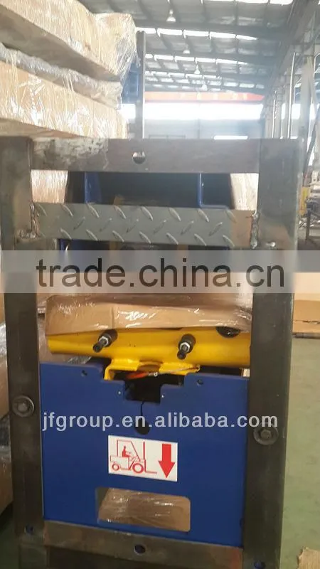 Dual Lock Double Cylinders 4.5T Two Post Floor Plate Heavy Duty Hydraulic Lift