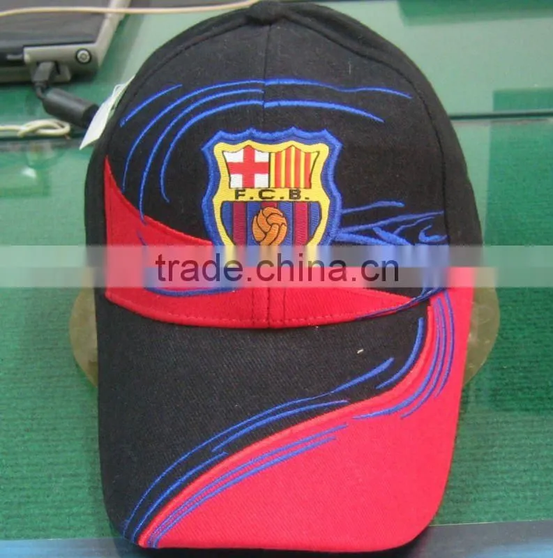 football cap with country flag embroidery