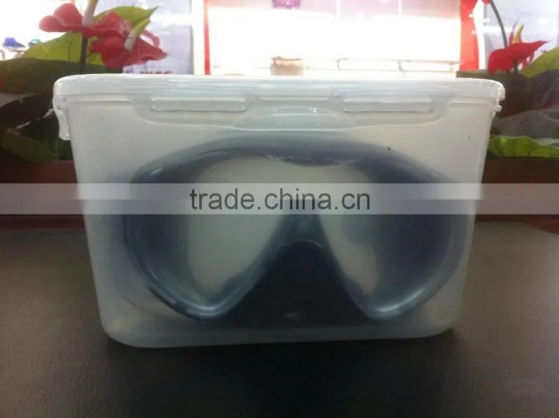 2016 latest scuba diving equipment, diving set, tempered glass diving mask with optical degree (OPT-2603)