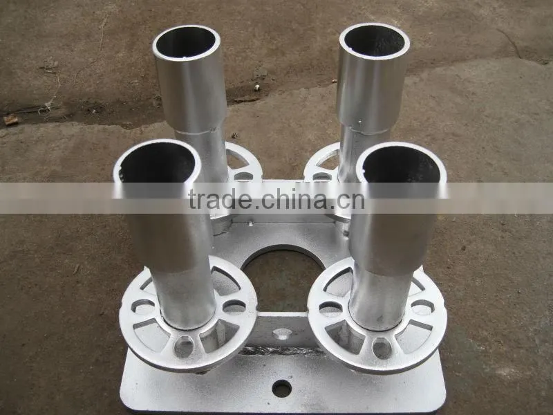 Ringlock Scaffolding base para collar