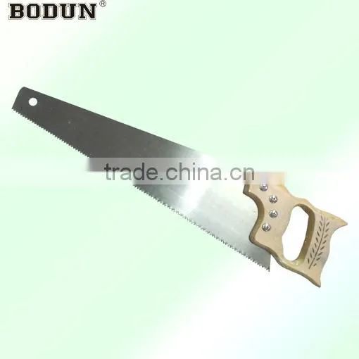 B9025 high quality hand saw with wooden handle