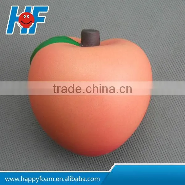 pu peanut shape antistress for promotional gifts