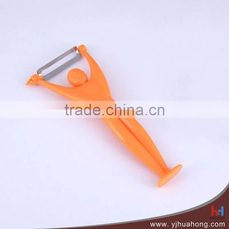 Transparent plastic handle peeler HPL-27